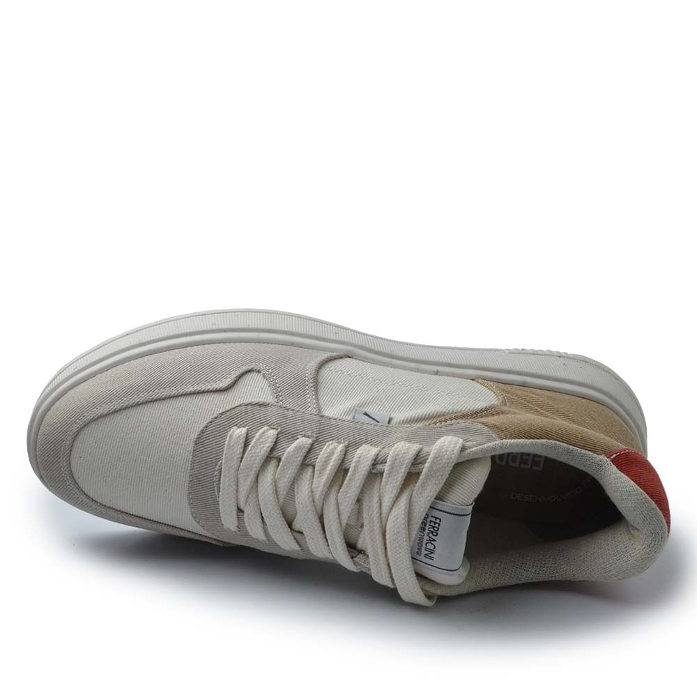 Sapatênis Ferracini Masculino Logan Green 9905 - Foto 4