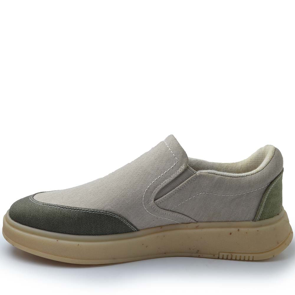 Sapatênis Ferracini Masculino Slip On Logan Green 9906 - Foto 3