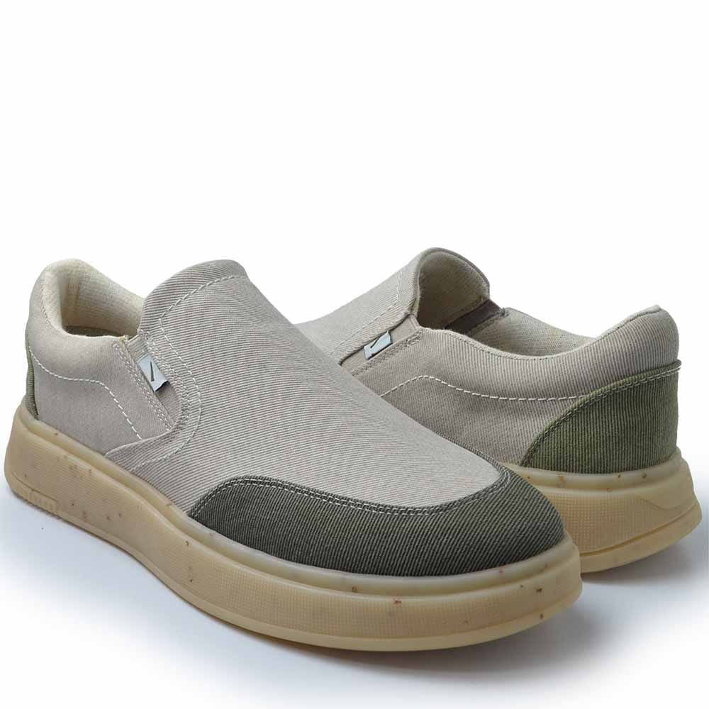 Sapatênis Ferracini Masculino Slip On Logan Green 9906 - Foto 6