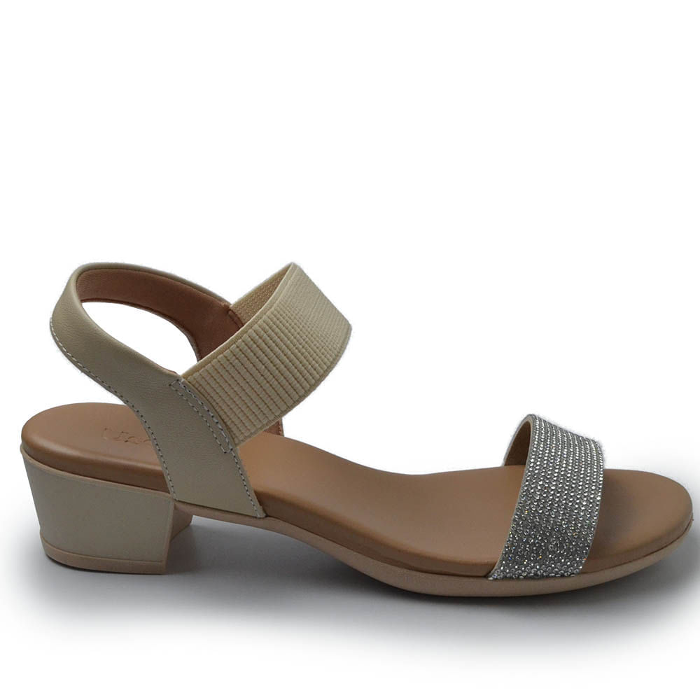 Sandália Usaflex Feminina Salto Baixo PA02001 - Foto 1