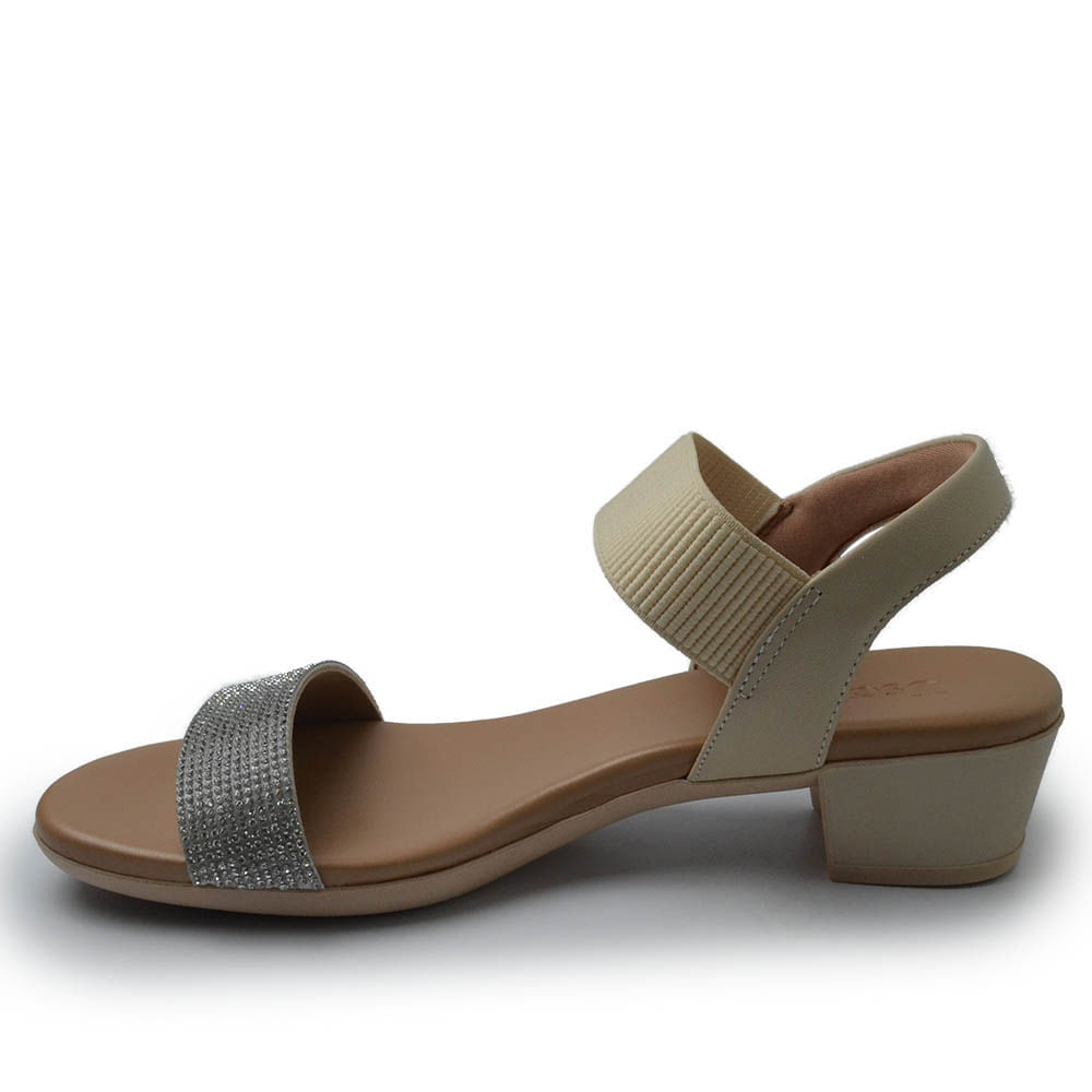 Sandália Usaflex Feminina Salto Baixo PA02001 - Foto 3