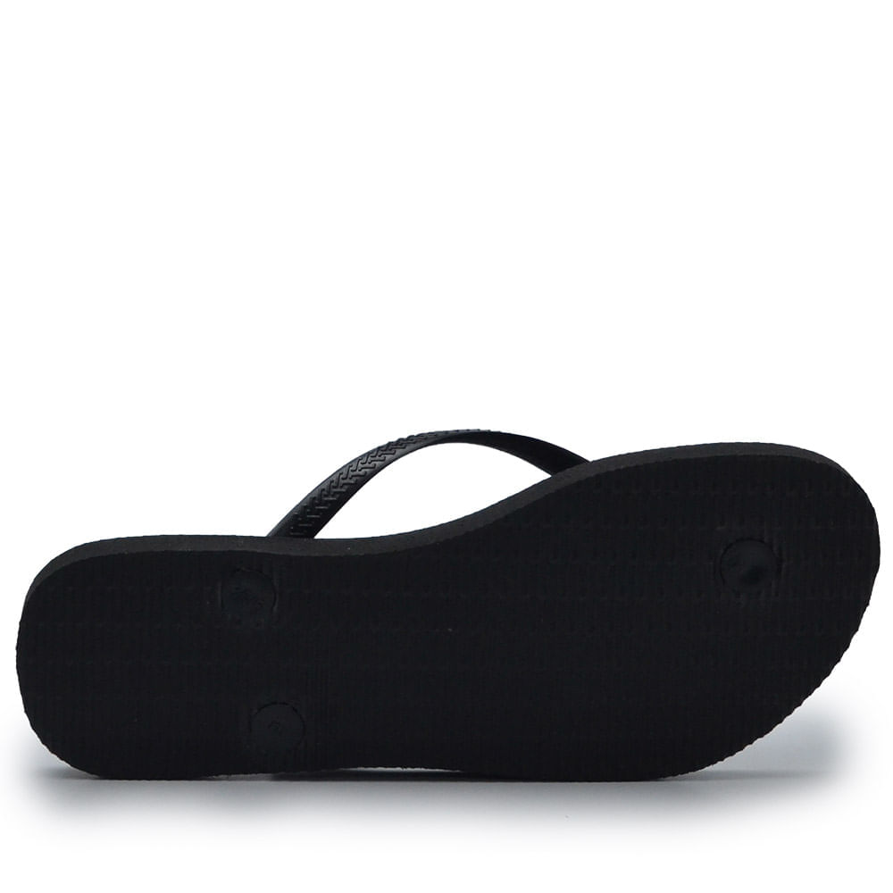 Chinelo Feminino Havaianas SLIM 23/24 LOGO METAL - Foto 3