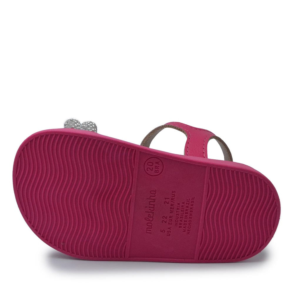 Sandália Papete Infantil Molekinha Feminina 2733.101 - Foto 5