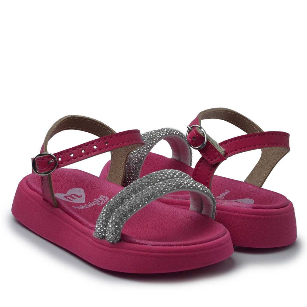 Sandália Papete Infantil Molekinha Feminina 2733.101 - Foto 6