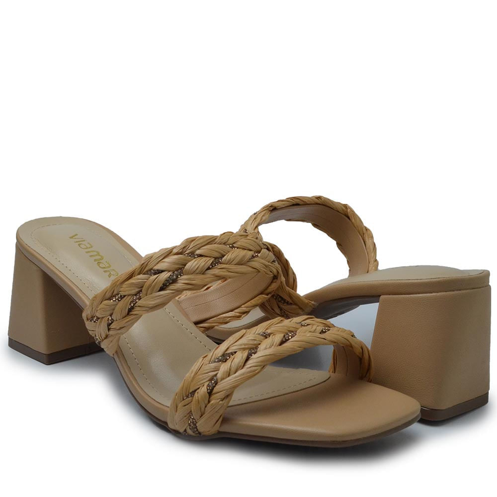 Tamanco Via Marte Feminino 171-021-01 - Foto 6