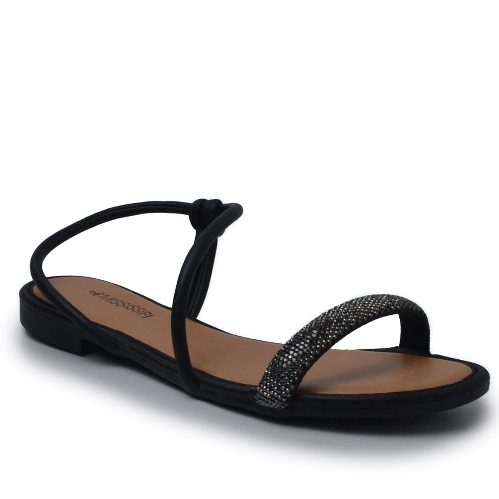 Sandália Rasteira Mississipi Feminina MC441 - Foto 2