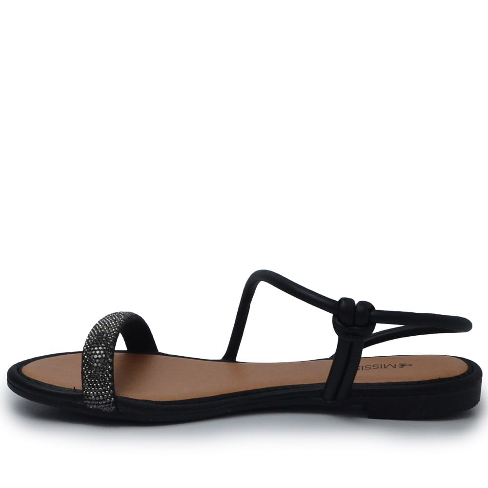 Sandália Rasteira Mississipi Feminina MC441 - Foto 3