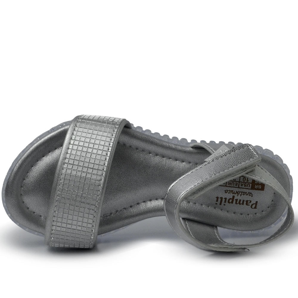 Sandália Papete Infantil Pampili Feminina 123.271 - Foto 4