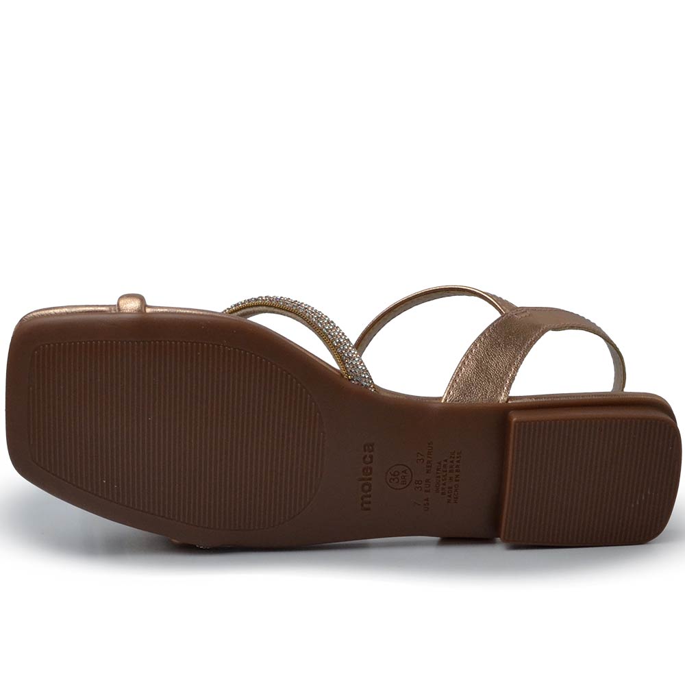 Sandália Rasteira Moleca Feminina 5462.138 - Foto 5