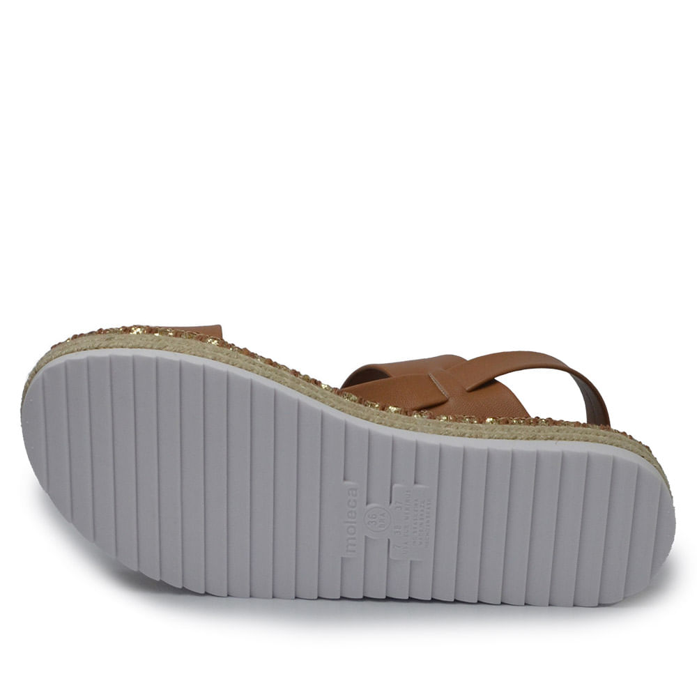 Sandália Flatform Moleca Feminina 5447.718 - Foto 5
