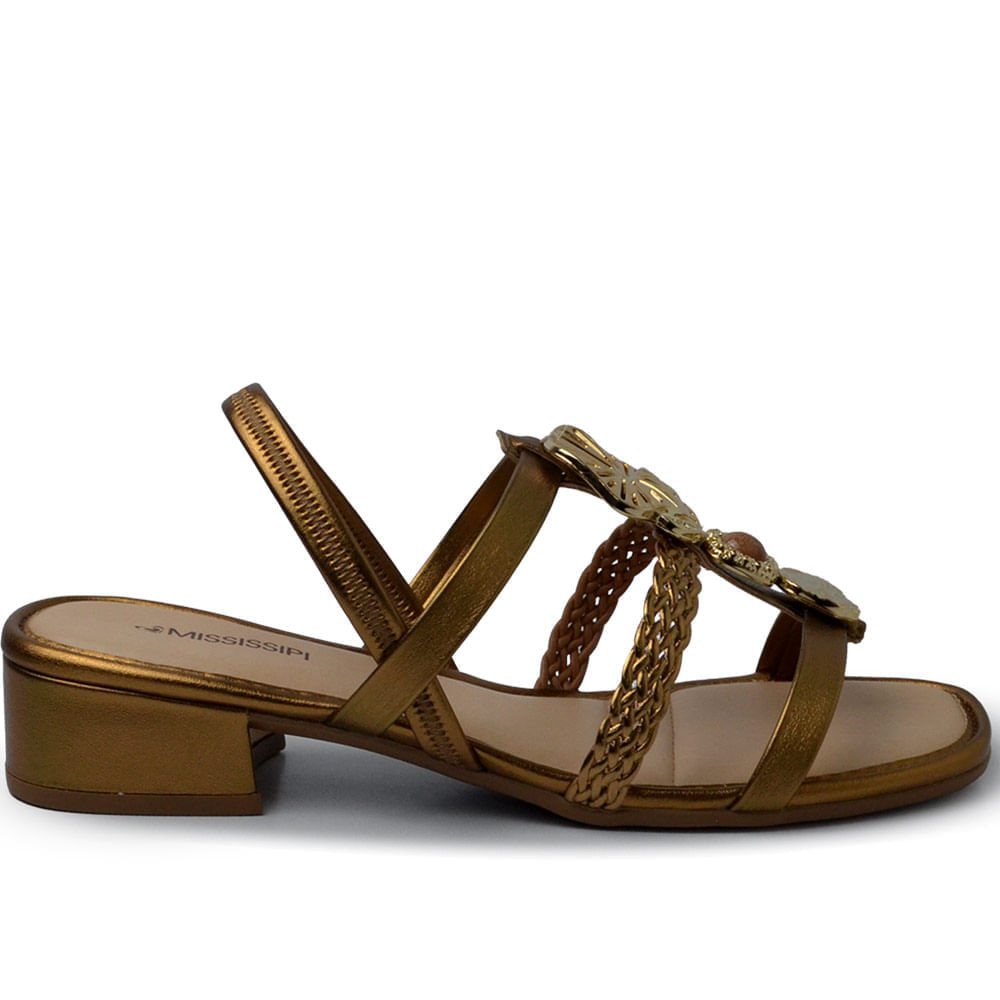 Sandália Feminina Sandalia Tratorada Mississippi Sandália
