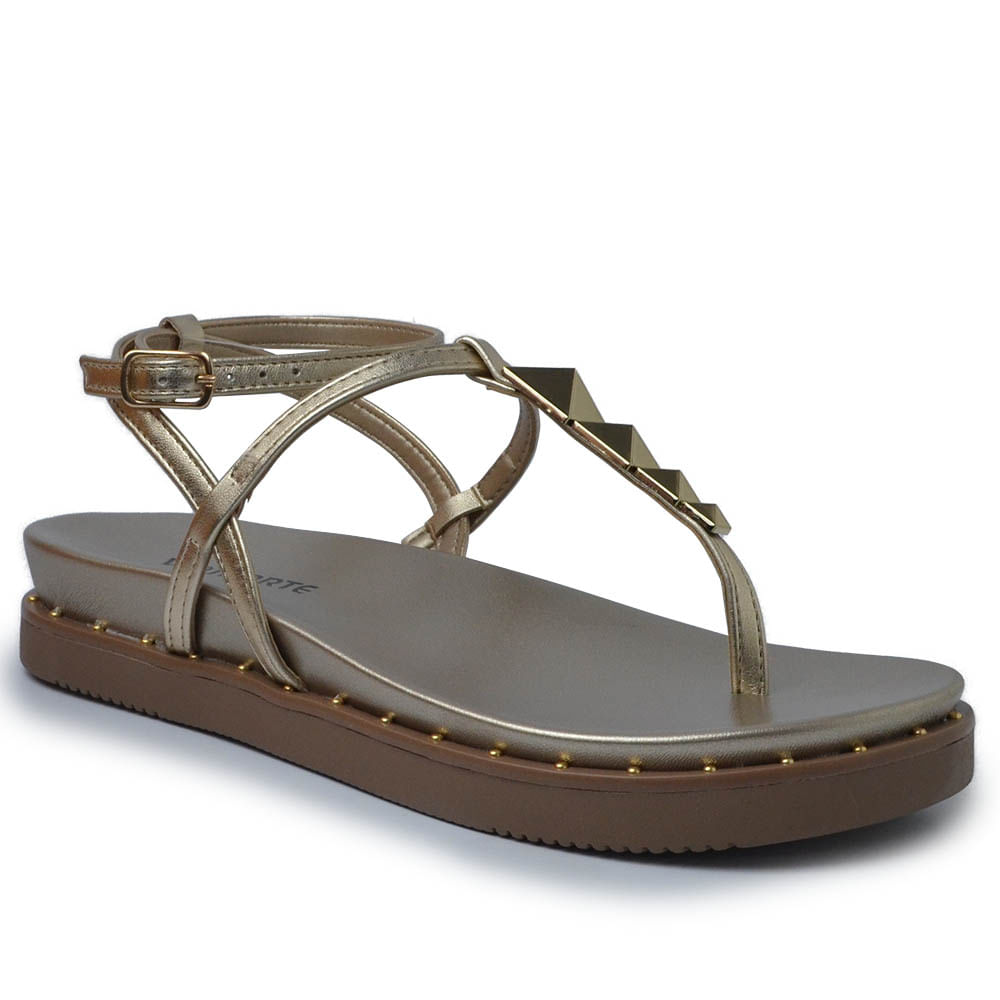 Sandalia Papete Feminina SandÃ¡lia Feminina Via Marte Sandália