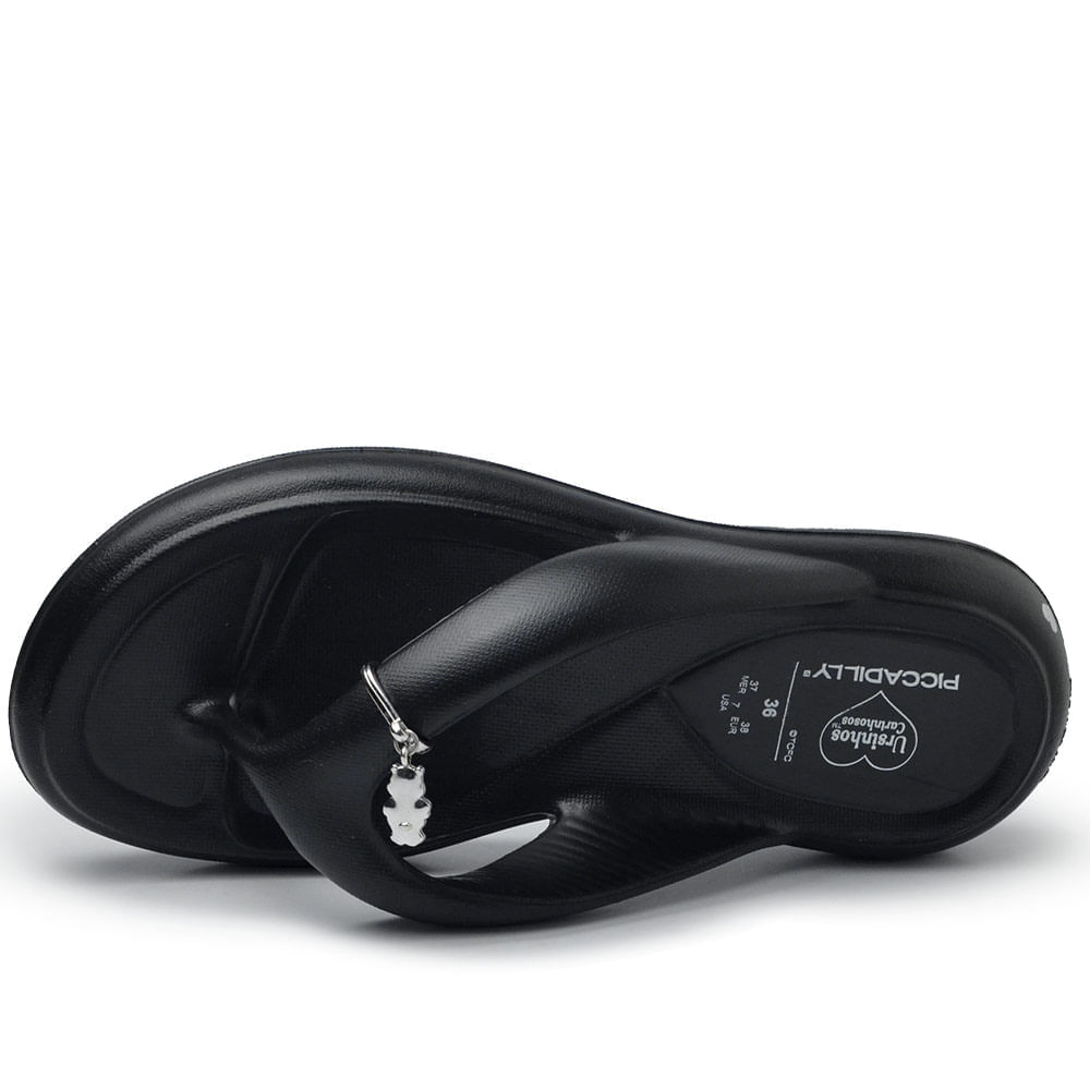 Chinelo Piccadilly Feminino Marshmallow Ursinhos Carinhosos 248002 - Foto 4