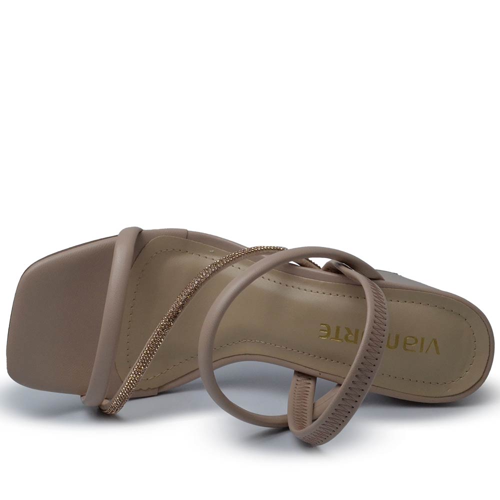 Sandália Via Marte Feminina Salto Alto 139-009-01 - Foto 4