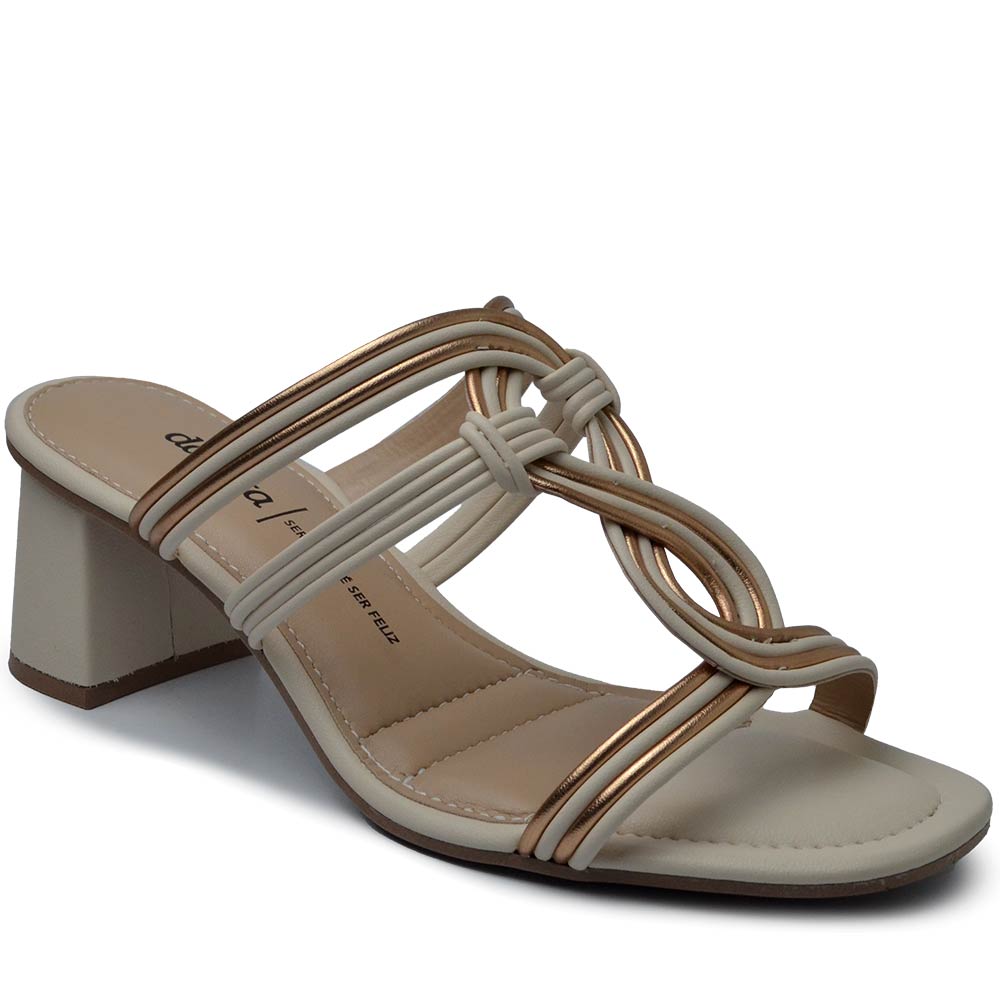 Tamanco Dakota Feminina Salto Bloco Y7963 - Foto 2