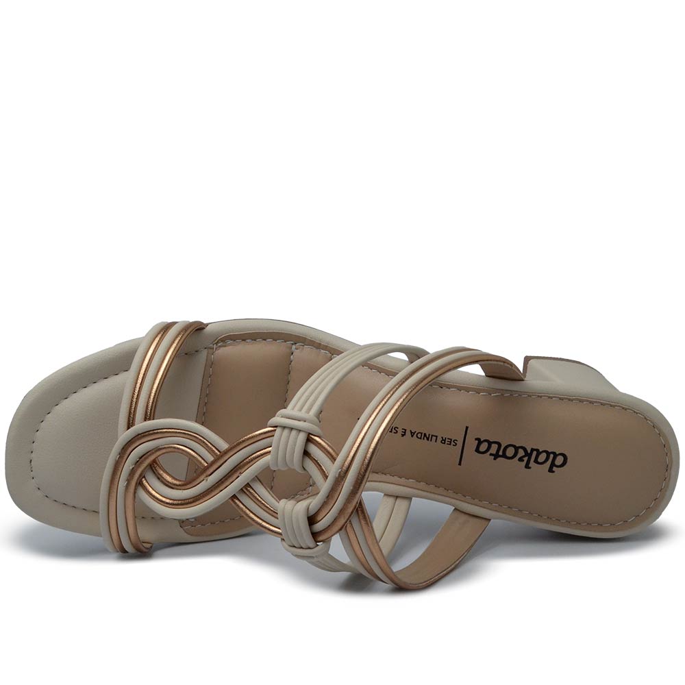 Tamanco Dakota Feminina Salto Bloco Y7963 - Foto 4