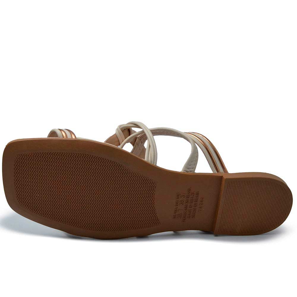 Sandália Rasteira Dakota Feminina Y7947 - Foto 5