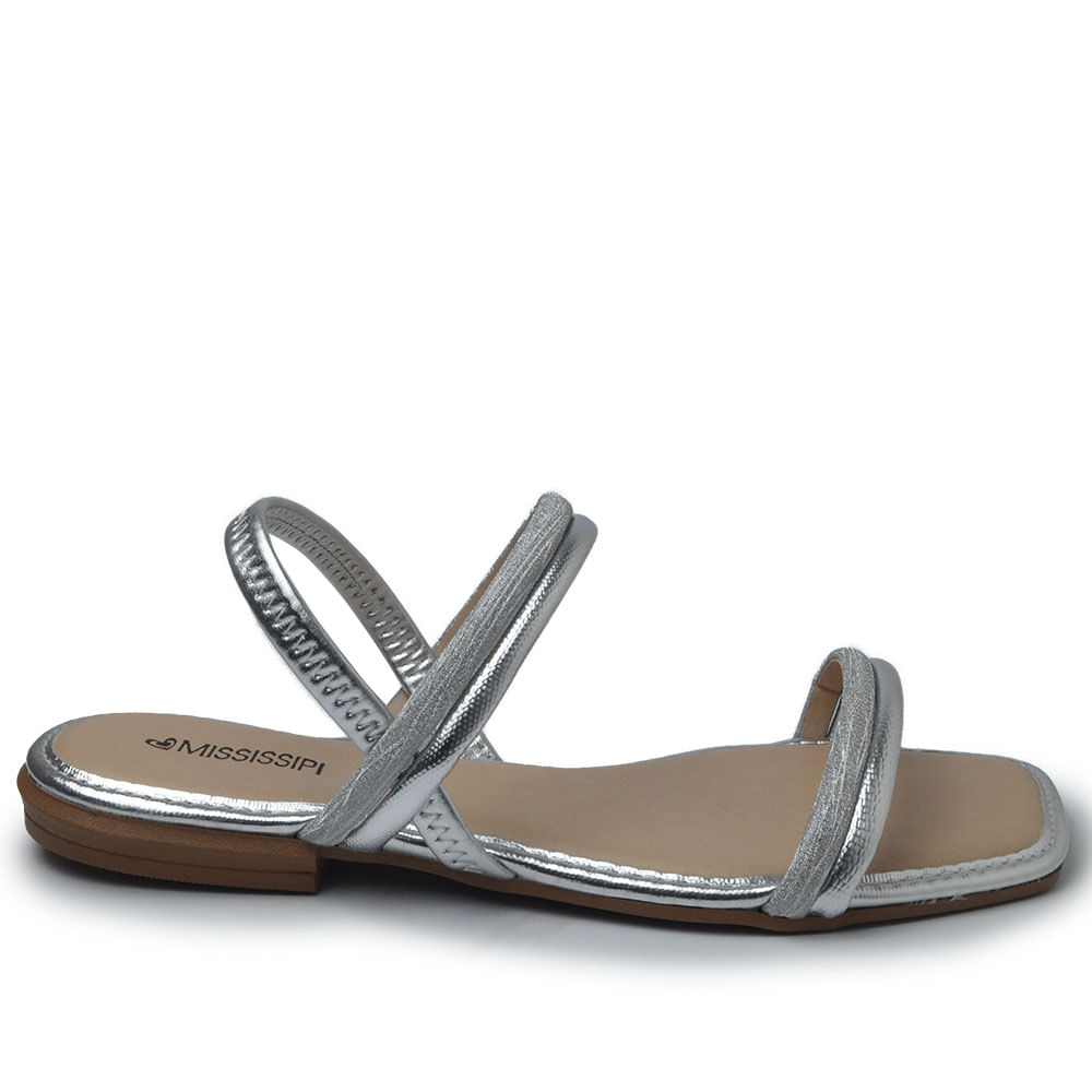 Sandália Rasteira Mississipi Feminina ME201 - Foto 1