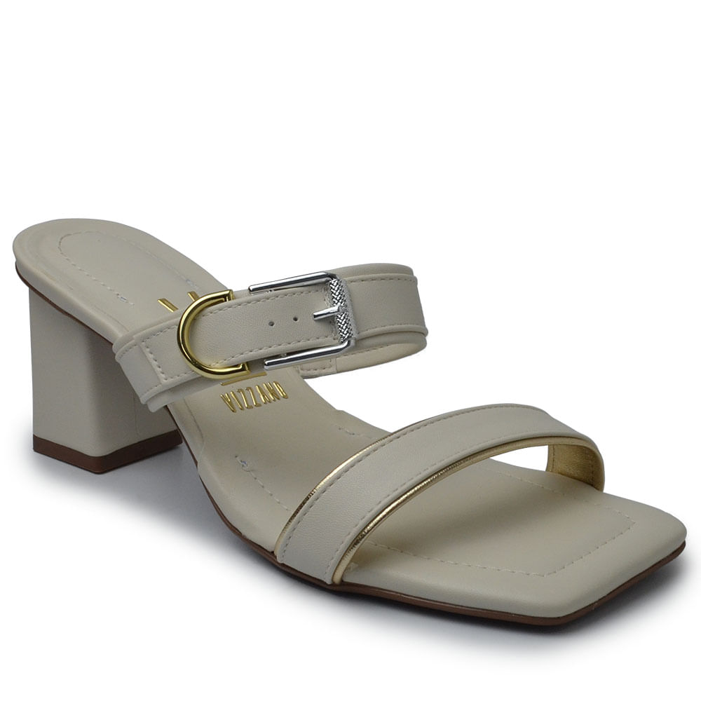 Tamanco Vizzano Feminino Salto Bloco 6455.132 - Foto 2