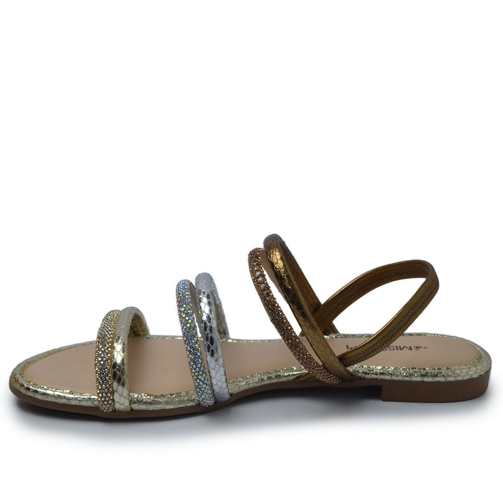 Sandália Rasteira Mississipi Feminina ME471 - Foto 3