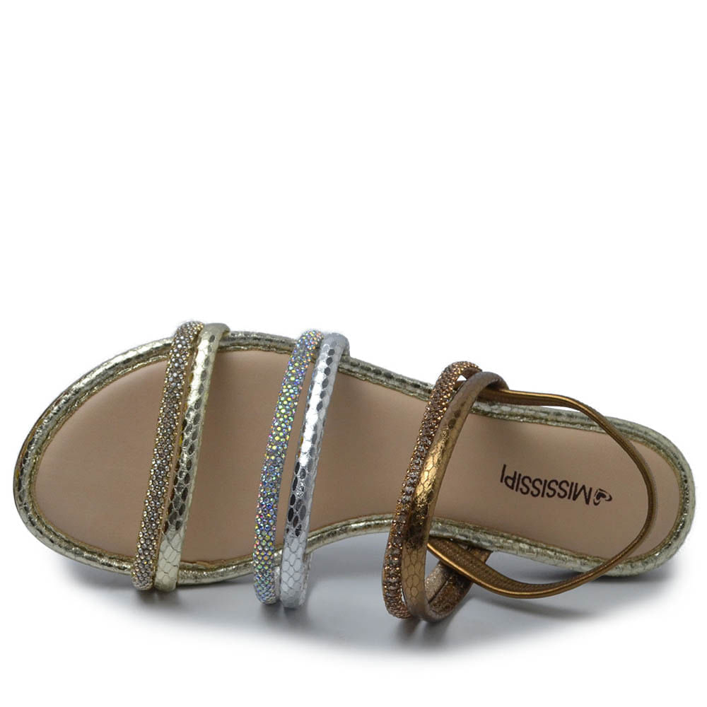 Sandália Rasteira Mississipi Feminina ME471 - Foto 4