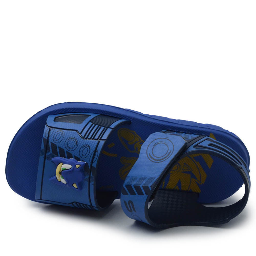 Papete Infantil Grendene Masculino Sonic Team 23175 - Foto 4