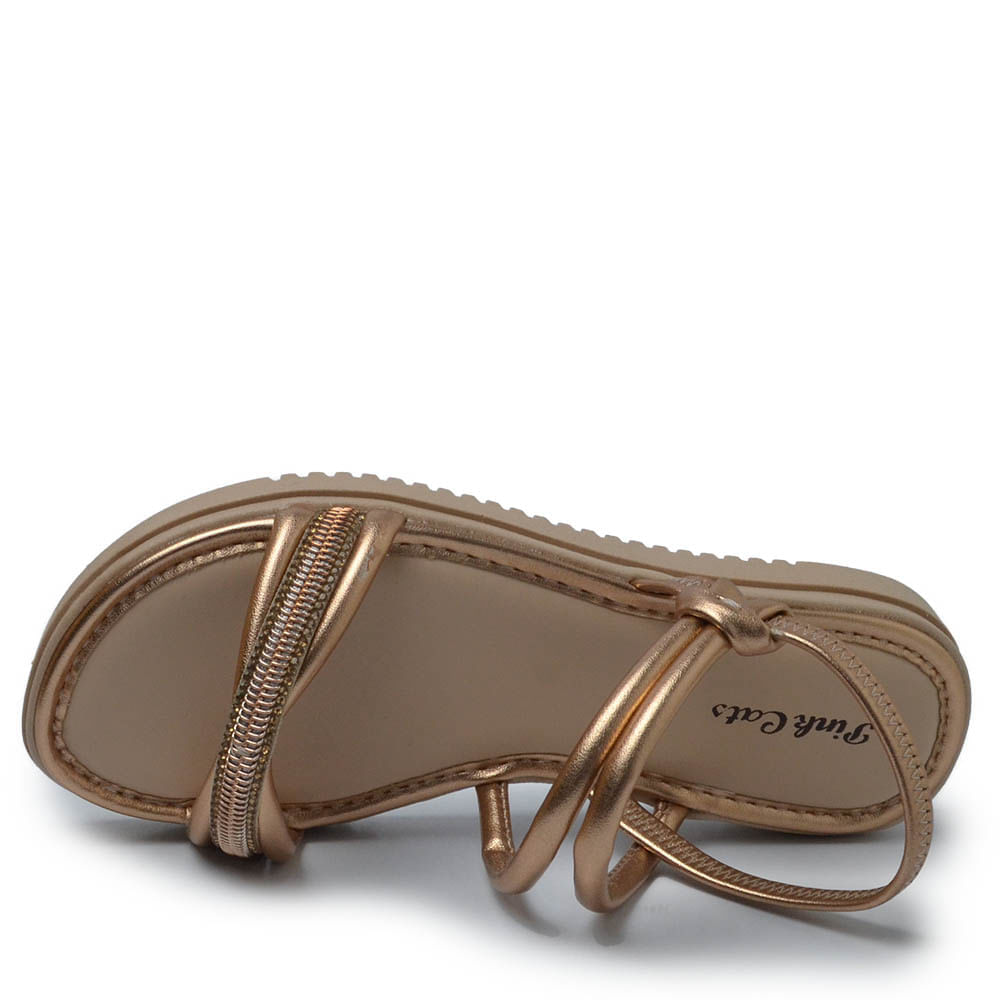 Sandália Infantil Pink Cats Feminina V4902 - Foto 4