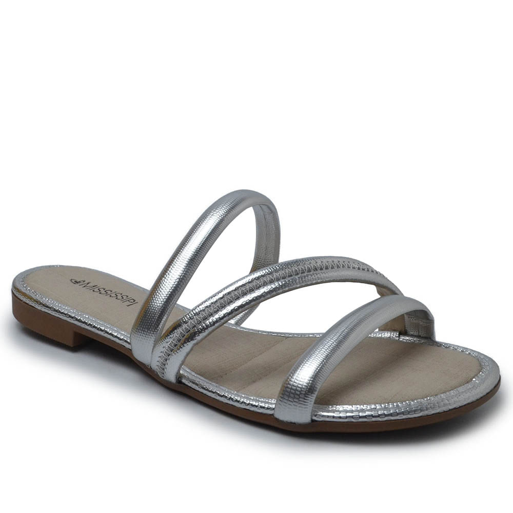 Sandália Rasteira Mississipi Feminina ME431 - Foto 2