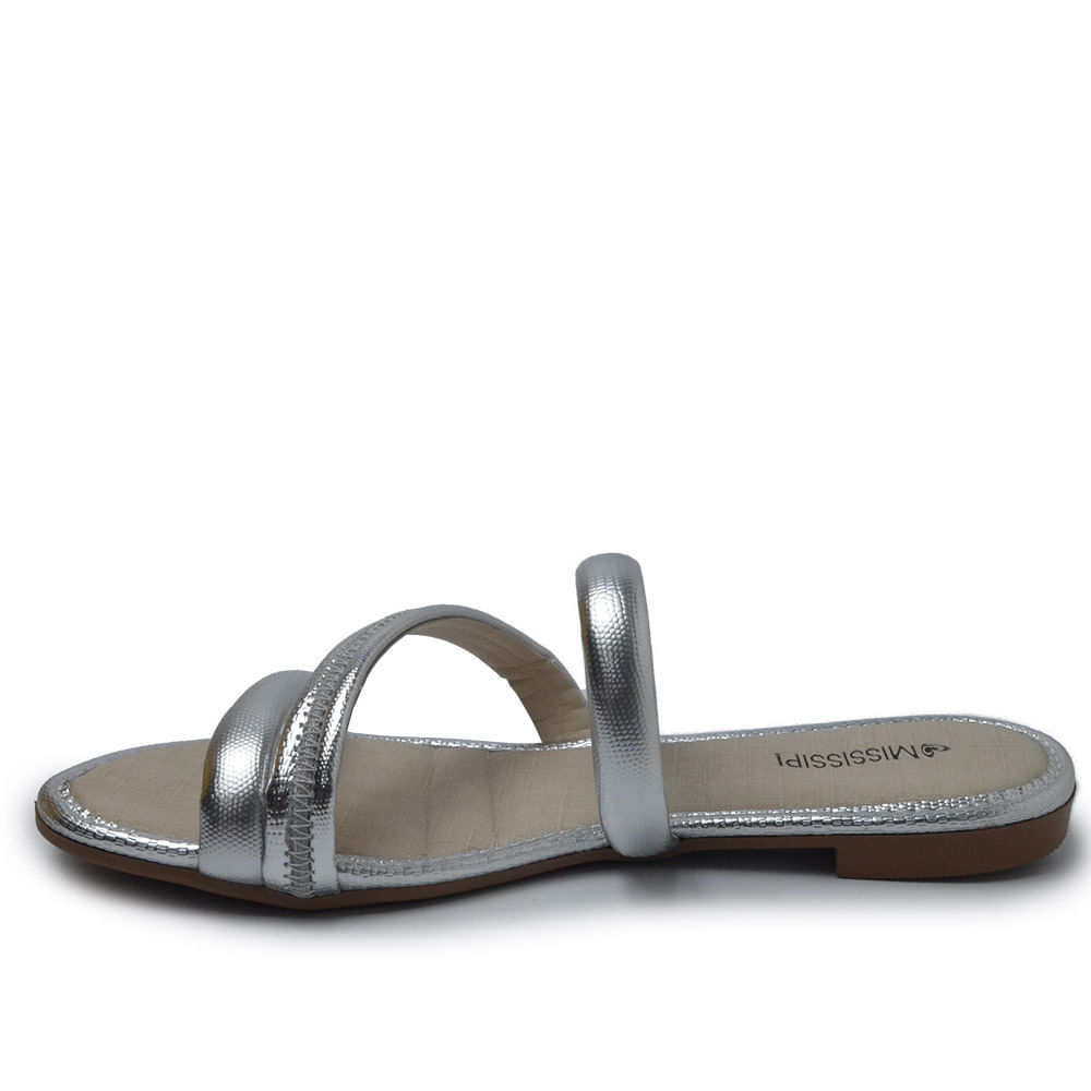 Sandália Rasteira Mississipi Feminina ME431 - Foto 3