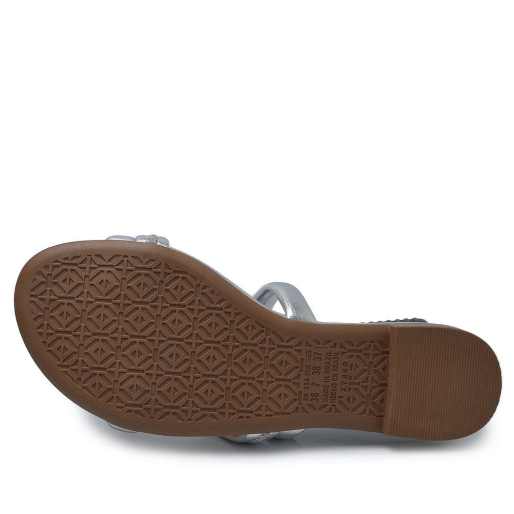 Sandália Rasteira Mississipi Feminina ME431 - Foto 5