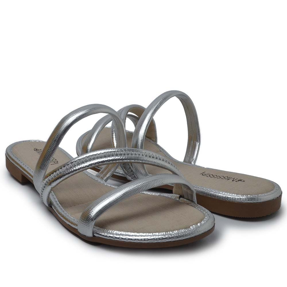 Sandália Rasteira Mississipi Feminina ME431 - Foto 6