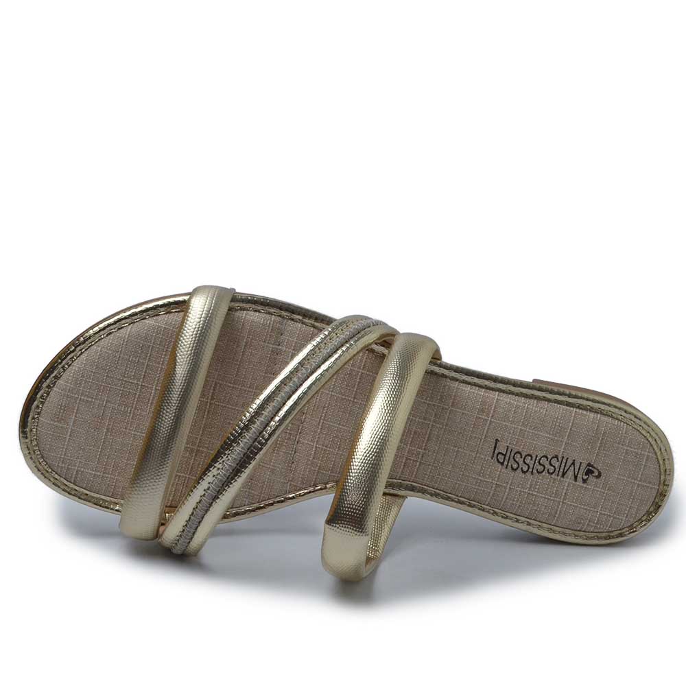 Sandália Rasteira Mississipi Feminina ME431 - Foto 4