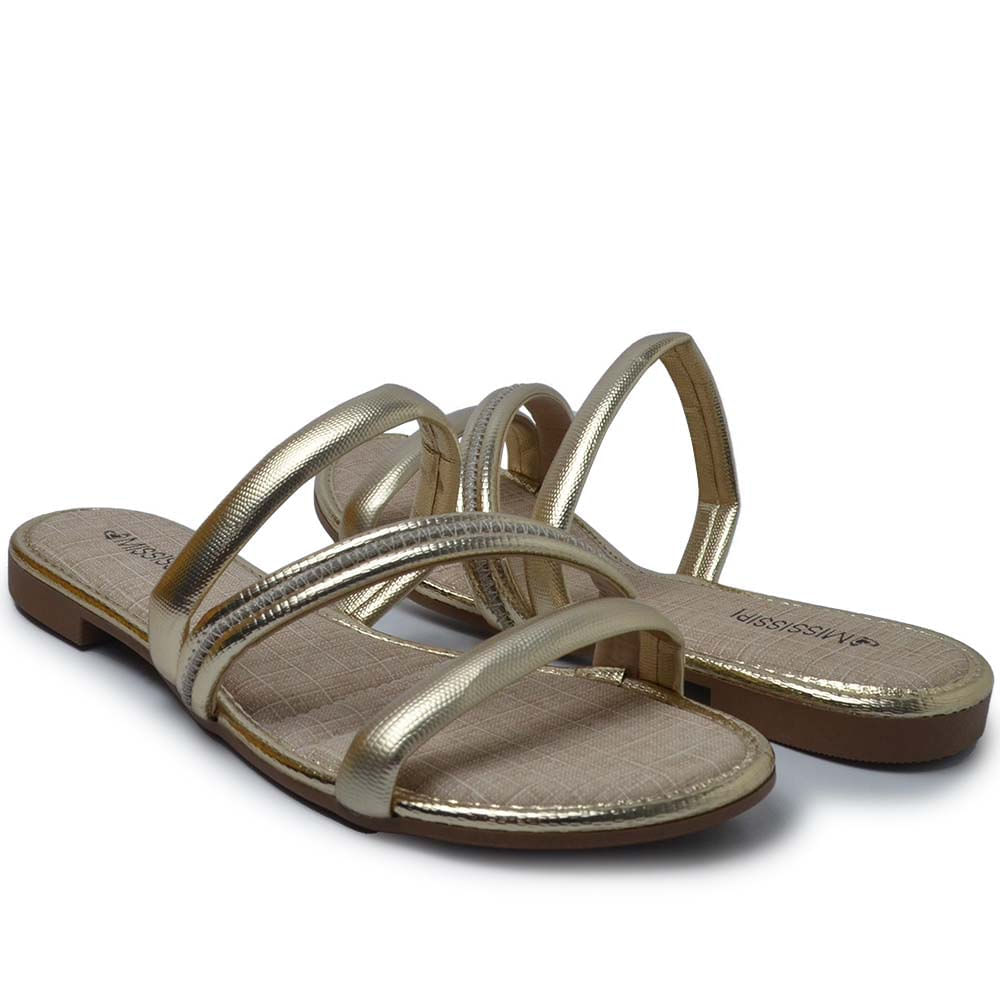 Sandália Rasteira Mississipi Feminina ME431 - Foto 6