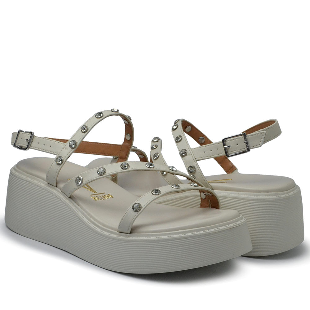 Sandália Anabela Vizzano Feminina 6525.101 - Foto 6