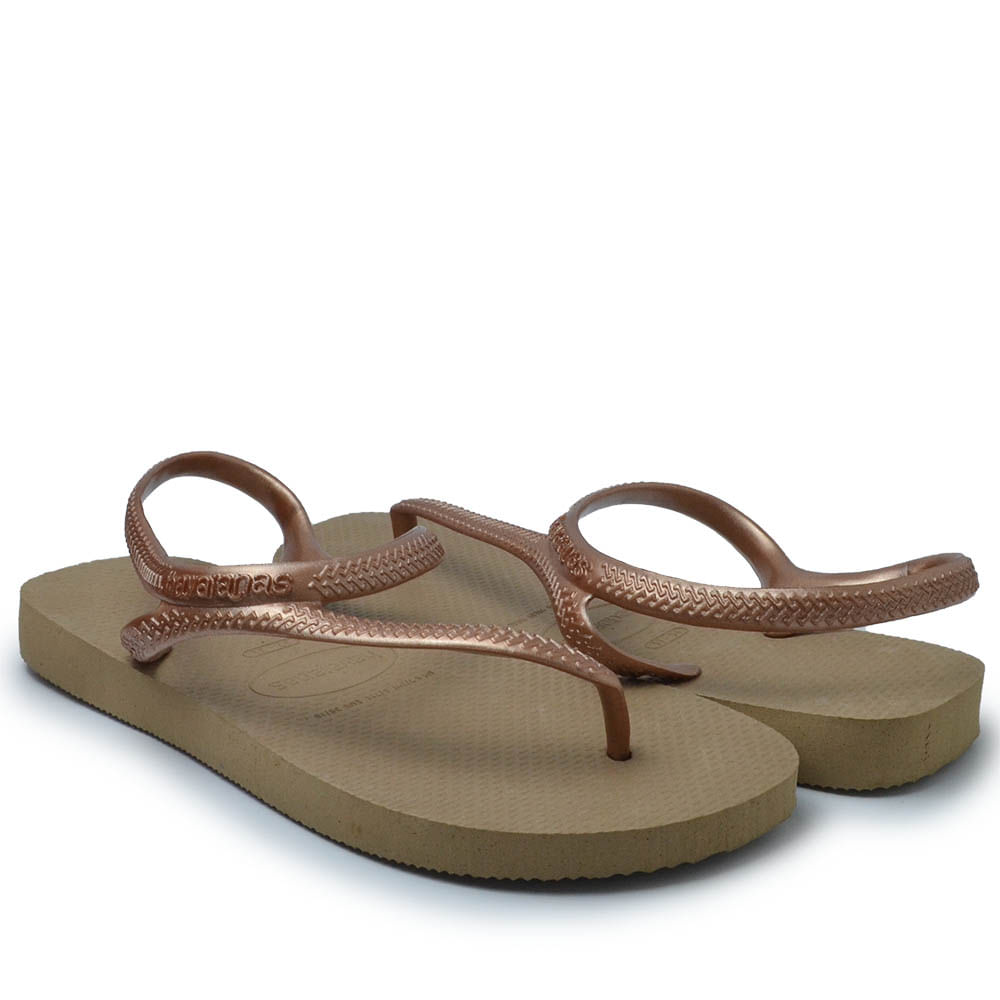 Sandália Rasteira Havaianas Feminina Flash Urban 23/24 Lojas Kikos