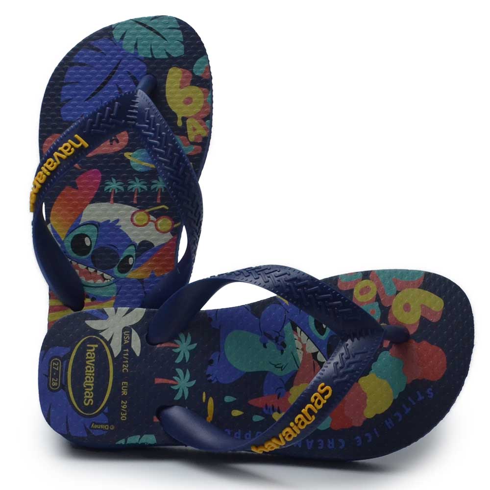 Chinelo Infantil Havaianas XS Top Kids Disney Classic - Foto 1