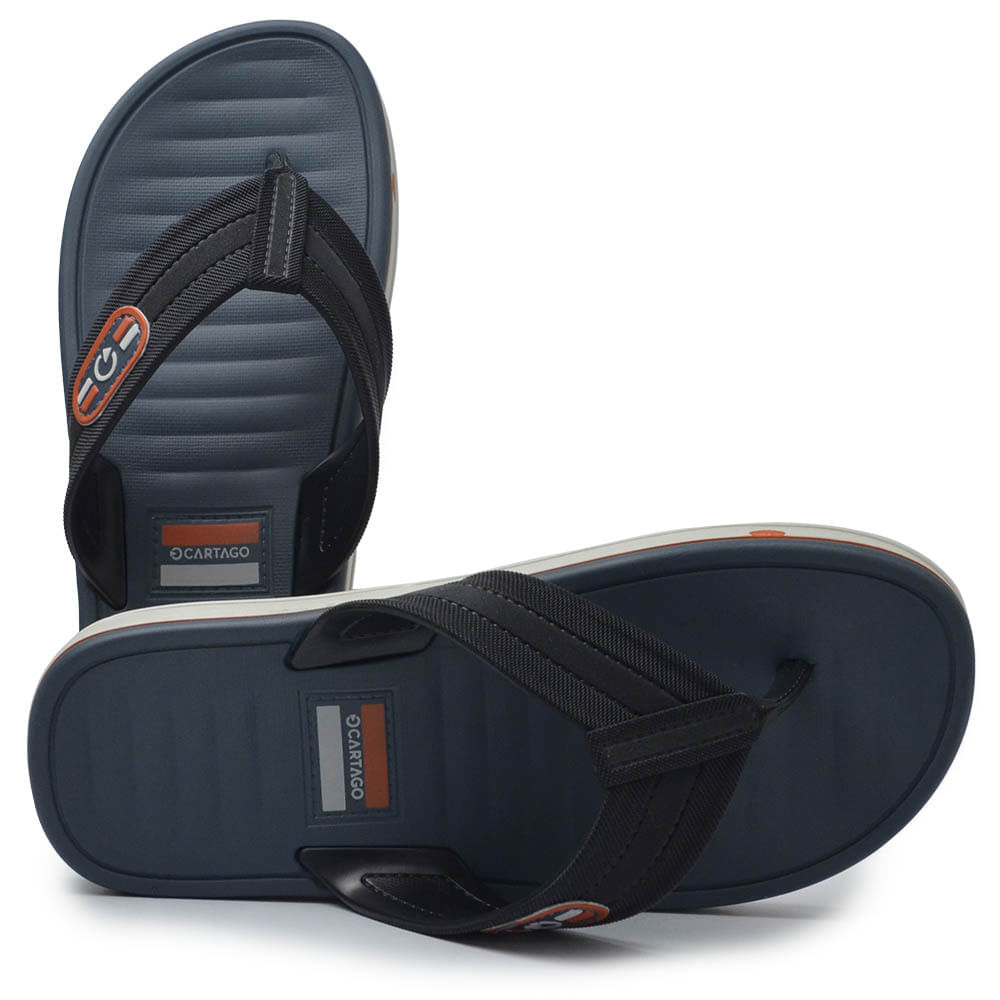 Chinelo Infantil Cartago Masculino Paris 2 25 12468 - Foto 1