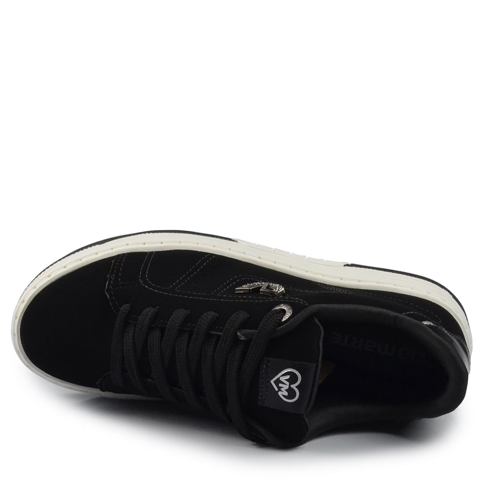 Tênis Casual Via Marte Feminino 126-014-09 - Foto 4