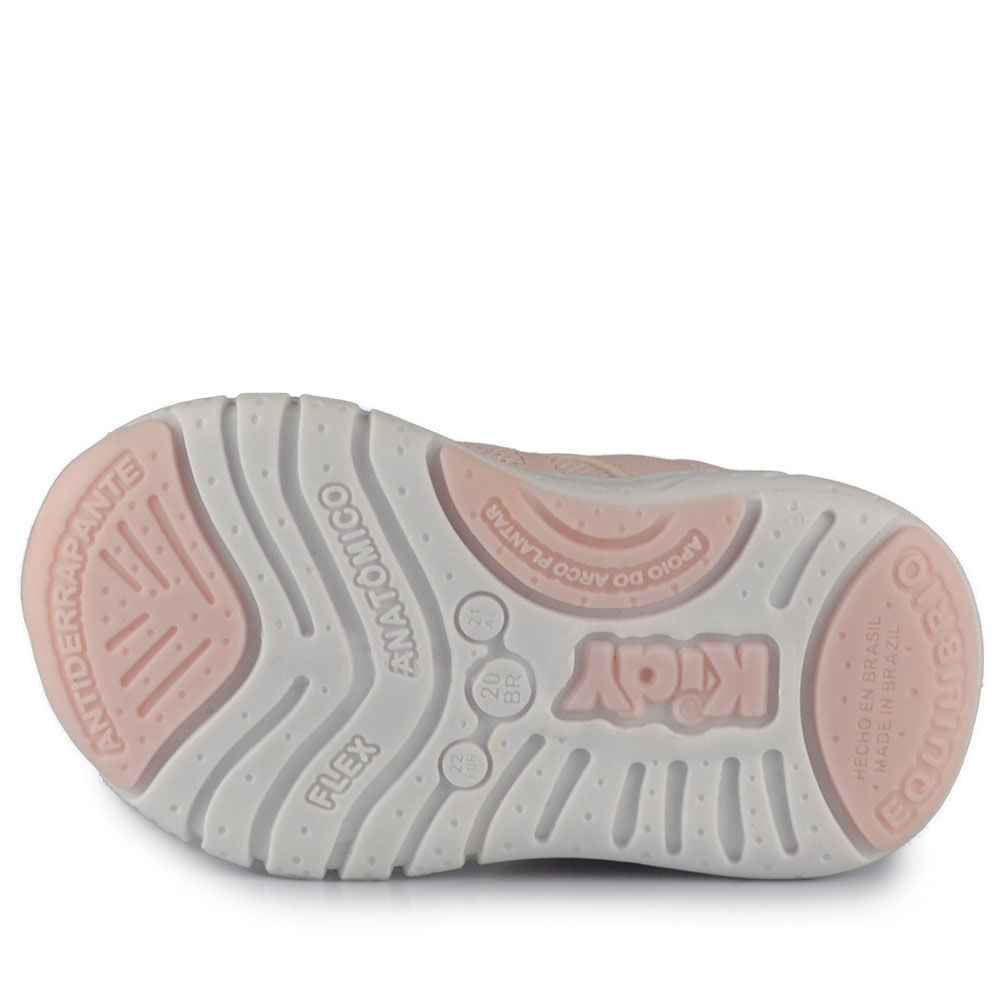 Tênis Infantil Kidy Feminino Equilibrio 446.1004 - Foto 5