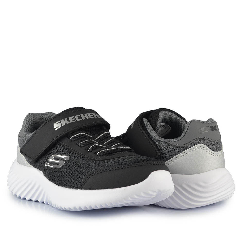 Tênis Infantil Skechers Masculino Bounder 403908L - Foto 6