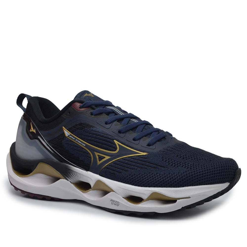 Tênis Esportivo Mizuno Masculino Wave Stratos 6 101006006 - Foto 2