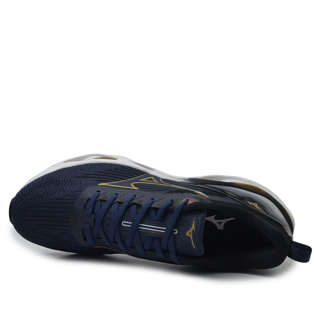 Tênis Esportivo Mizuno Masculino Wave Stratos 6 101006006 - Foto 4