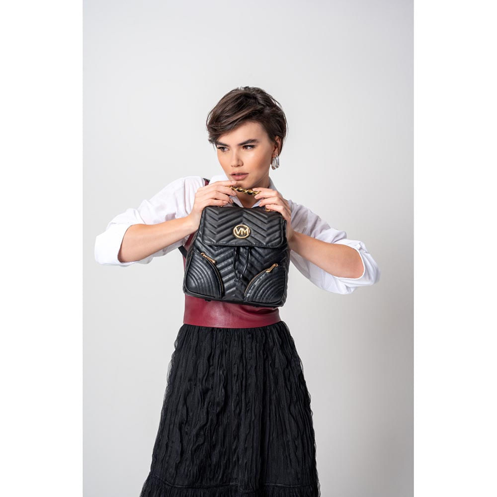 Bolsa Mochila Via Marte Feminina  B2-603-01 - Foto 2