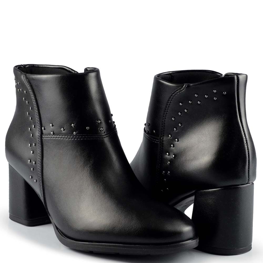 Bota Cano Curto Modare Feminina Salto Bloco 7078.108 - Foto 6