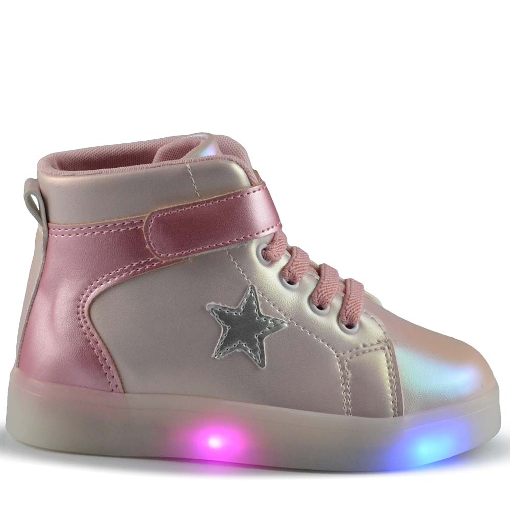 Tênis Infantil Sua Cia Mini Feminino com Led 7057.00664 - Foto 1