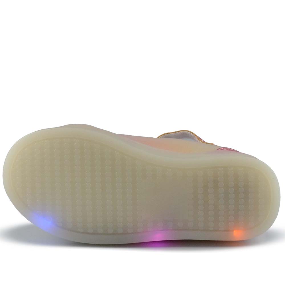 Tênis Infantil Sua Cia Mini Feminino com Led 7057.00664 - Foto 5