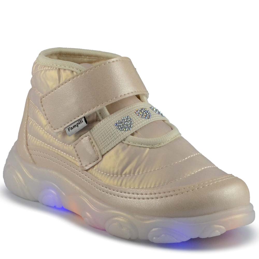 Tênis Infantil Pampili Feminino Liz Luz 682.074 - Foto 2