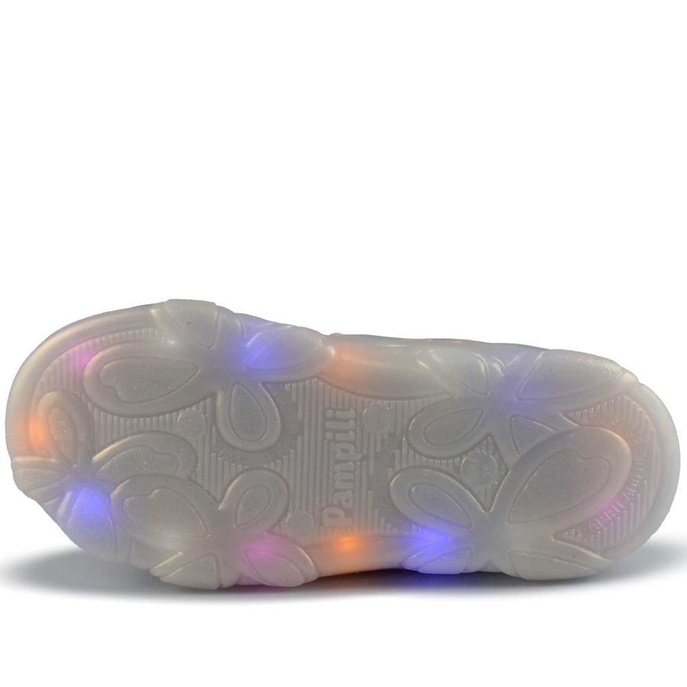 Tênis Infantil Pampili Feminino Liz Luz 682.074 - Foto 5