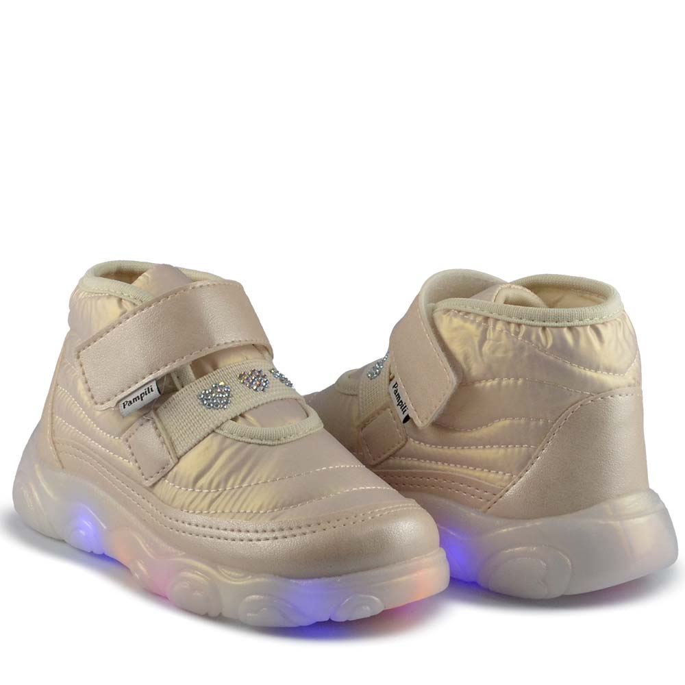 Tênis Infantil Pampili Feminino Liz Luz 682.074 - Foto 6