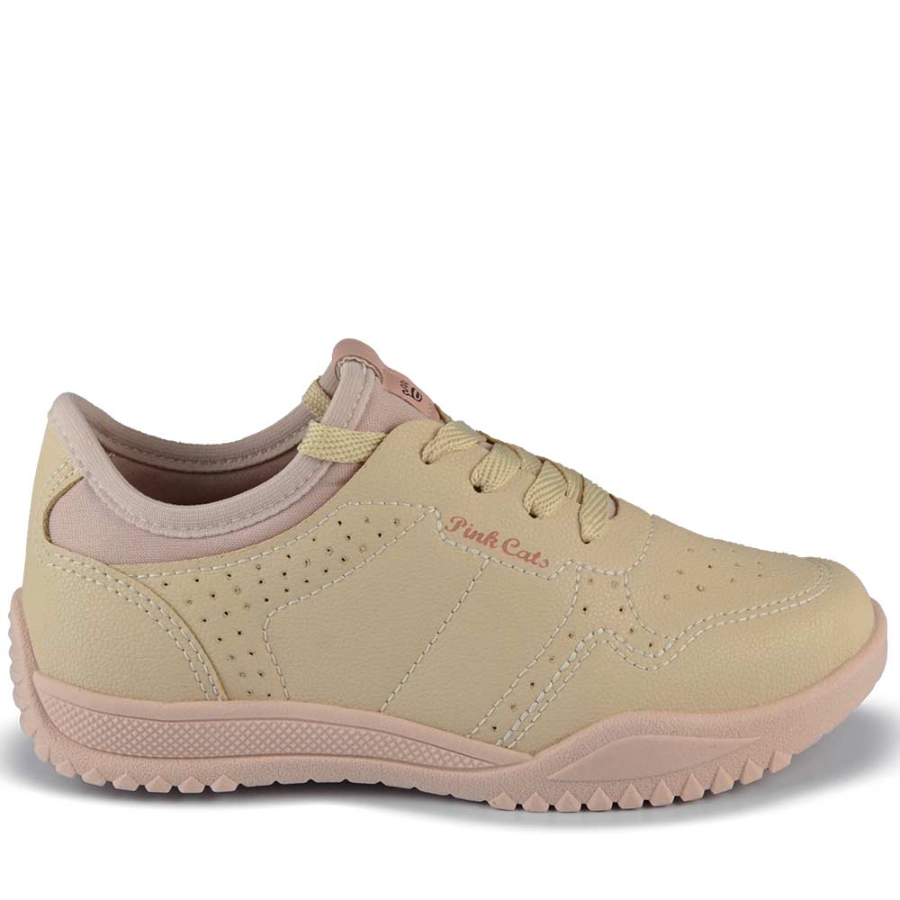 Tênis Infantil Pink Cats Feminino V5284 - Foto 1